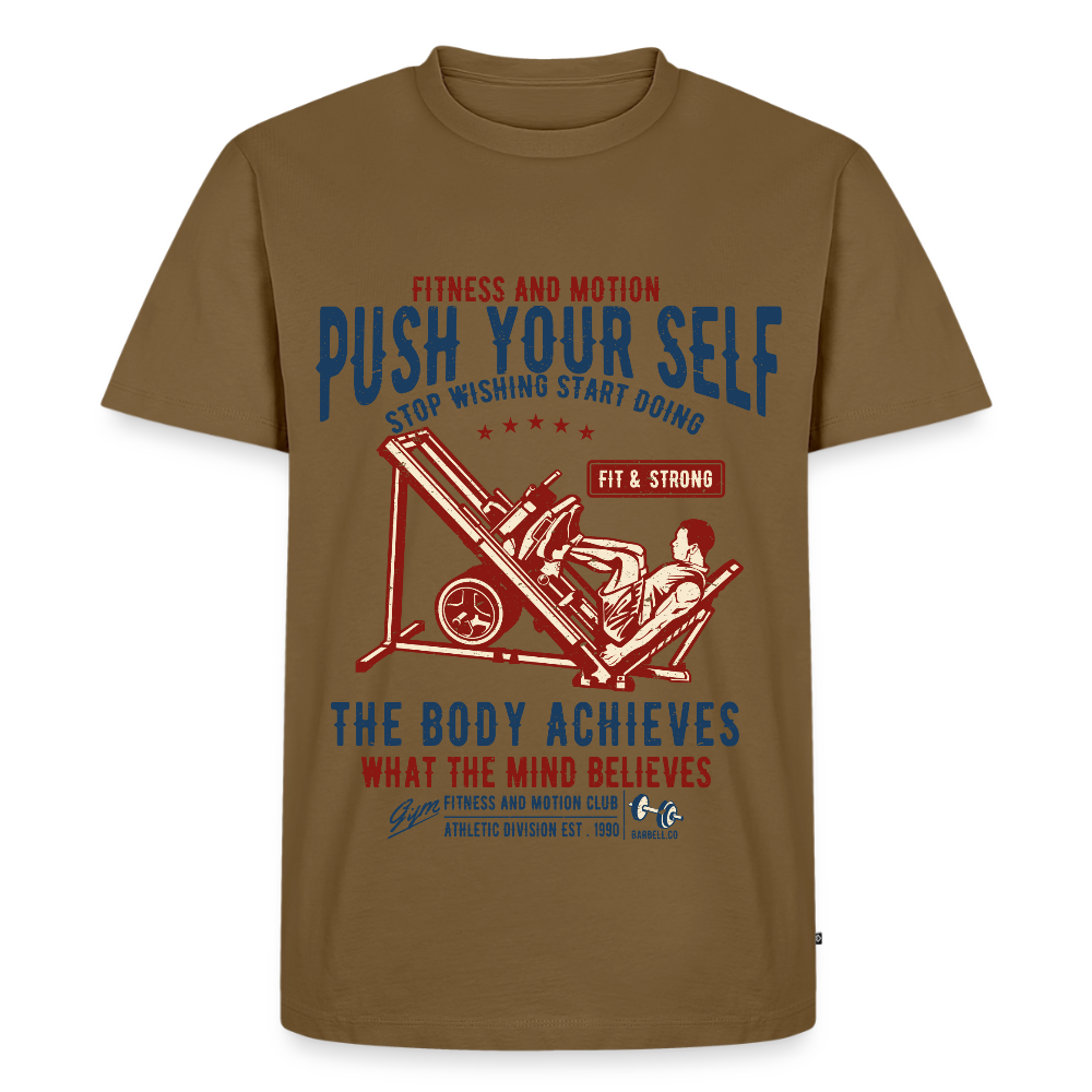 PUSH YOUR SELF Premium T-Shirt - nutshell