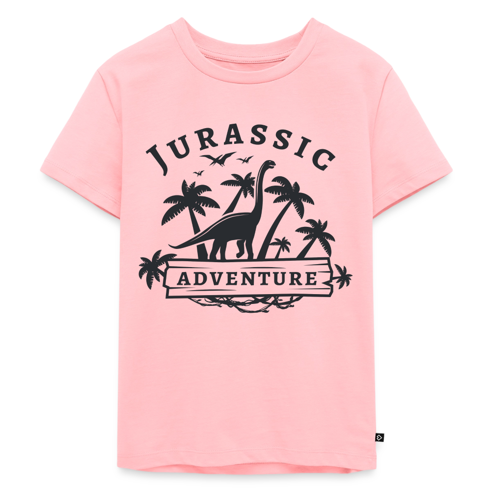 Dinosaurier Premium Kinder T-Shirt - rose