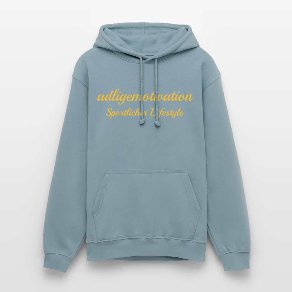 Sportlicher Lifestyle Hoodie - stonewash blue