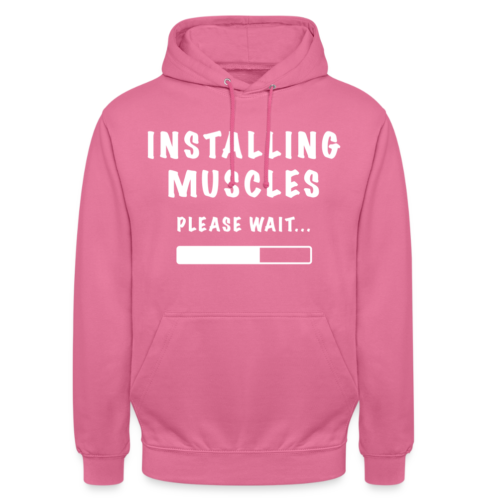 INSTALLUNG MUSCLES  Hoodie - pink