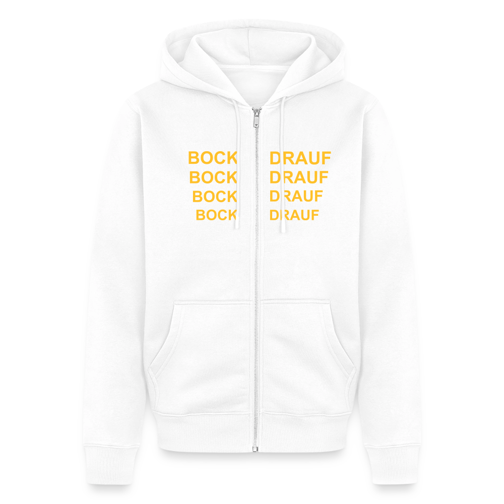 BOCK DRAUF Premium Sweatjacke - white