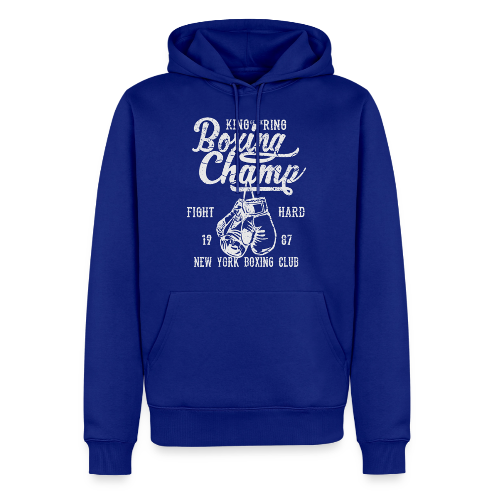 Boxing Champ Premium Hoodie - royal blue