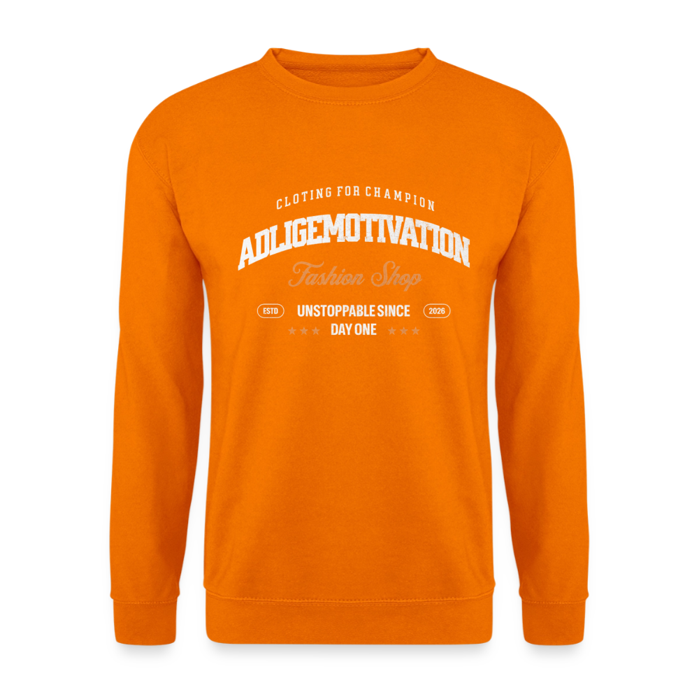 CLOTING FOR CHAMPION Sweatshirt - orange