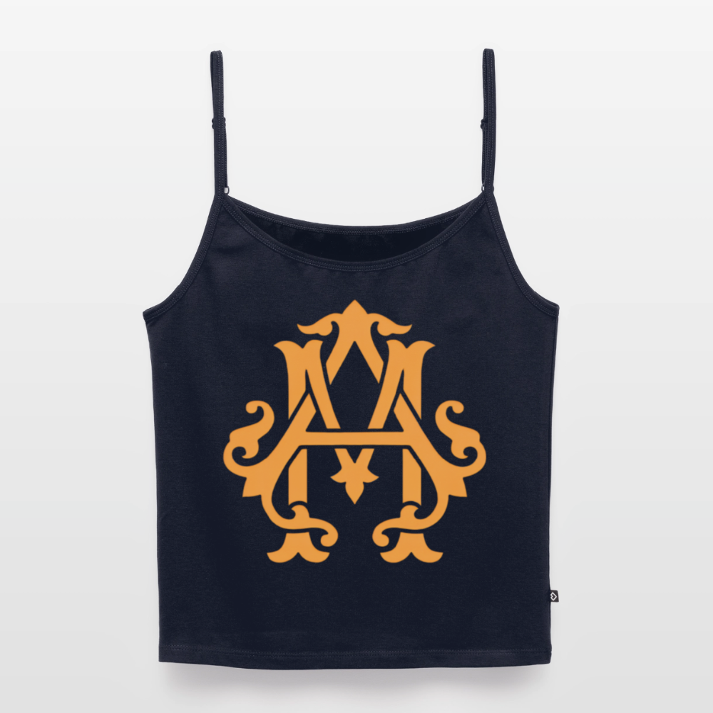 adligemotivations Premium Logo Spaghetti Strap Top - navy