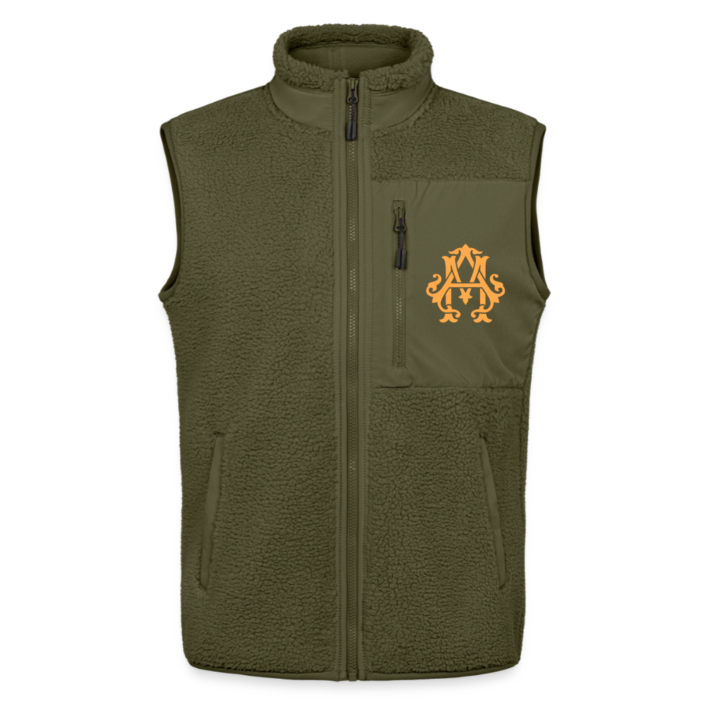 adligemotivations Logo Sherpa - Weste - khaki