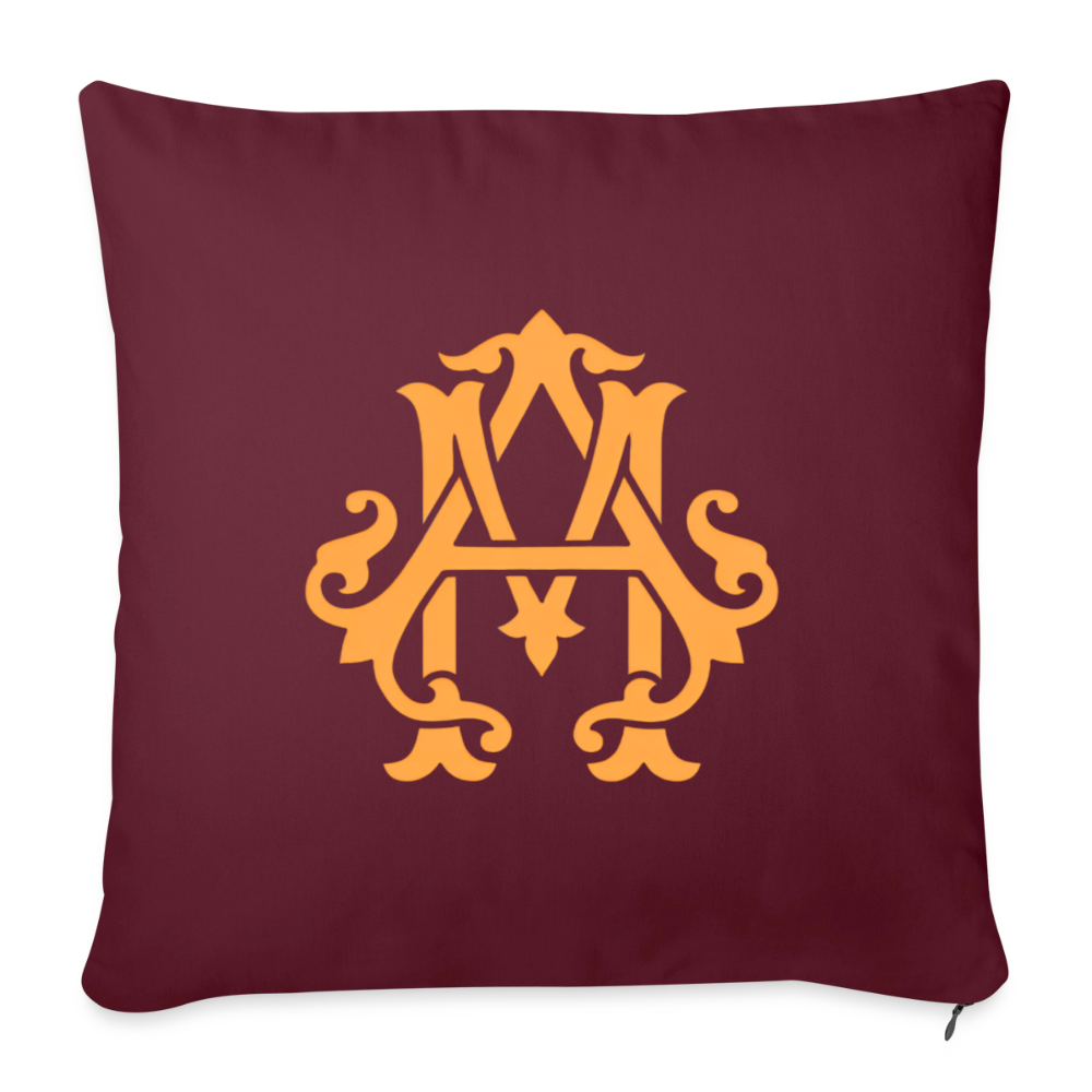 adligemotivation Kissen 45cm x 45cm - burgundy