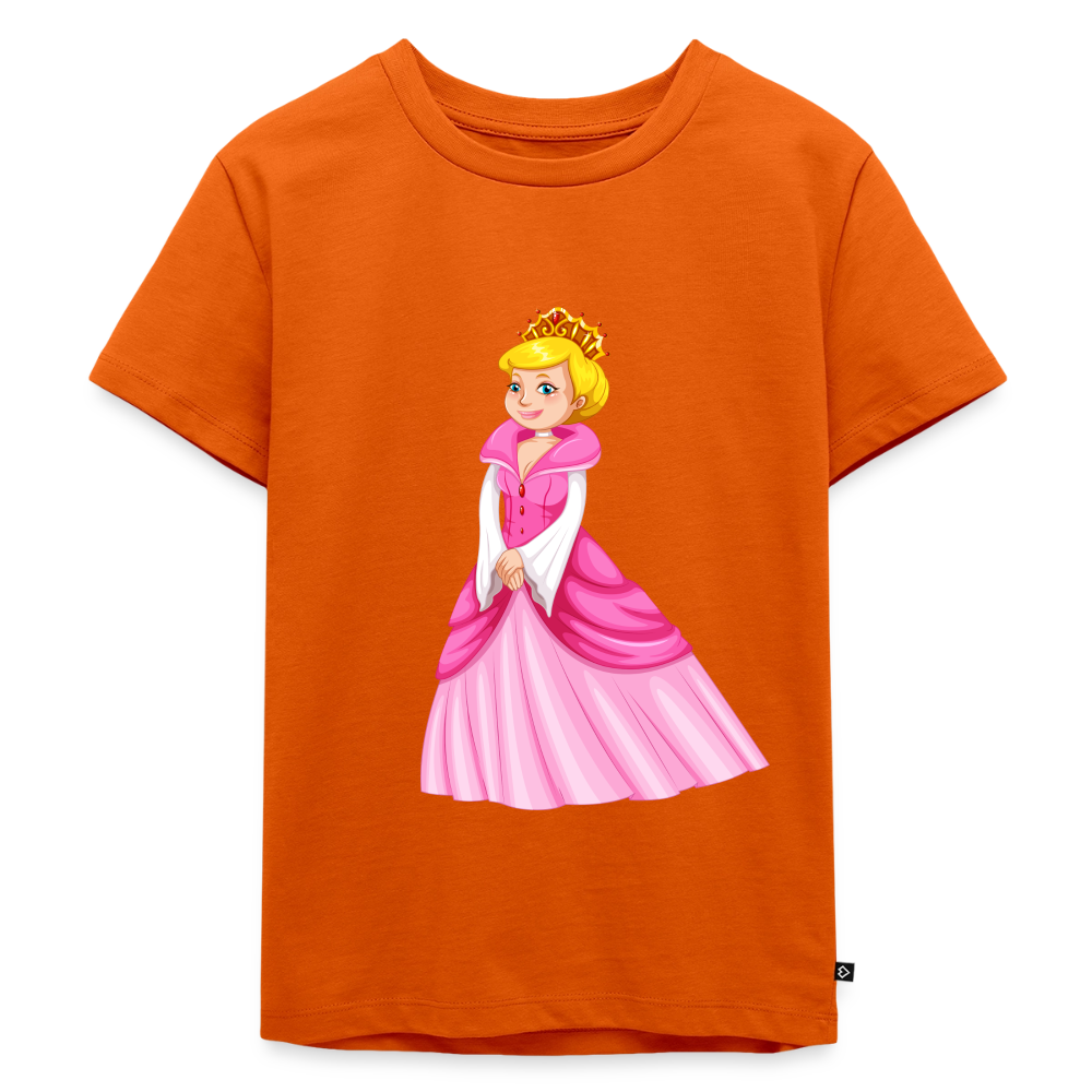 Prinzessin Premium Kinder T-Shirt - orange 