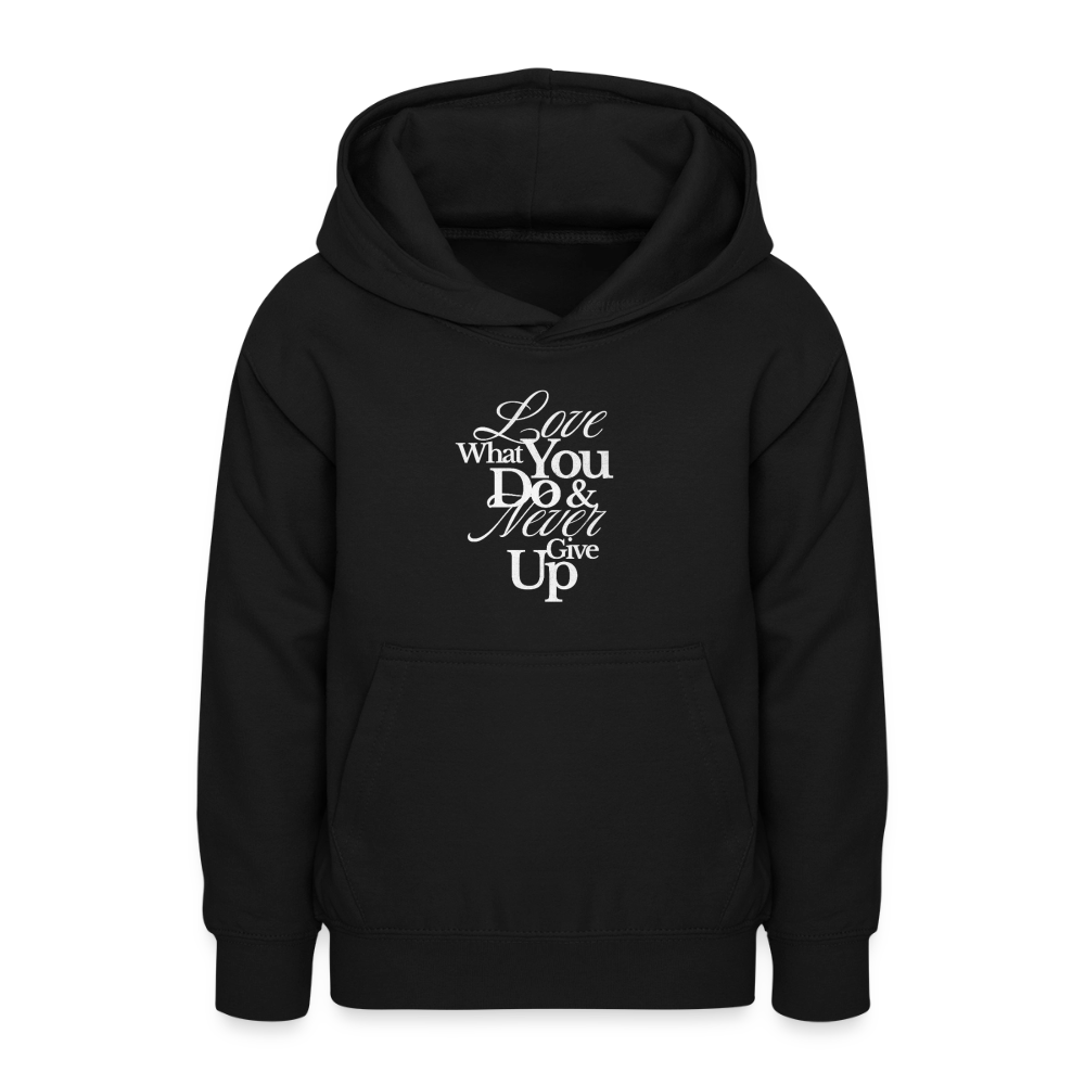 Love What You Do Hoodie - black