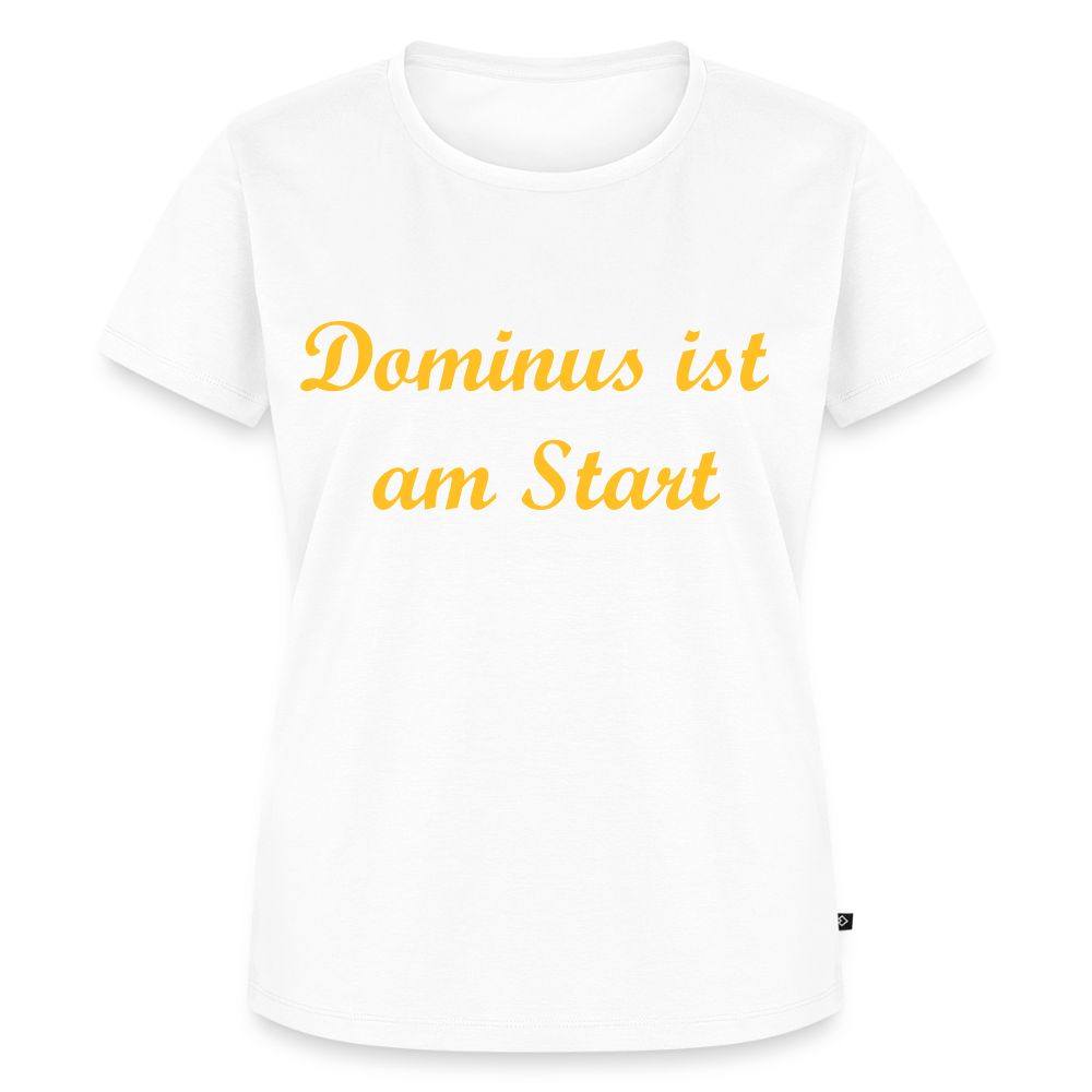 Dominus ist am Start Premium T-Shirt Woman - white