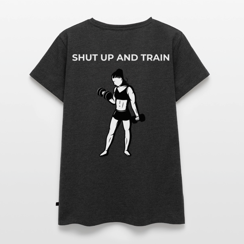 NO PAIN NO GAIN T-Shirt Woman - heather anthracite