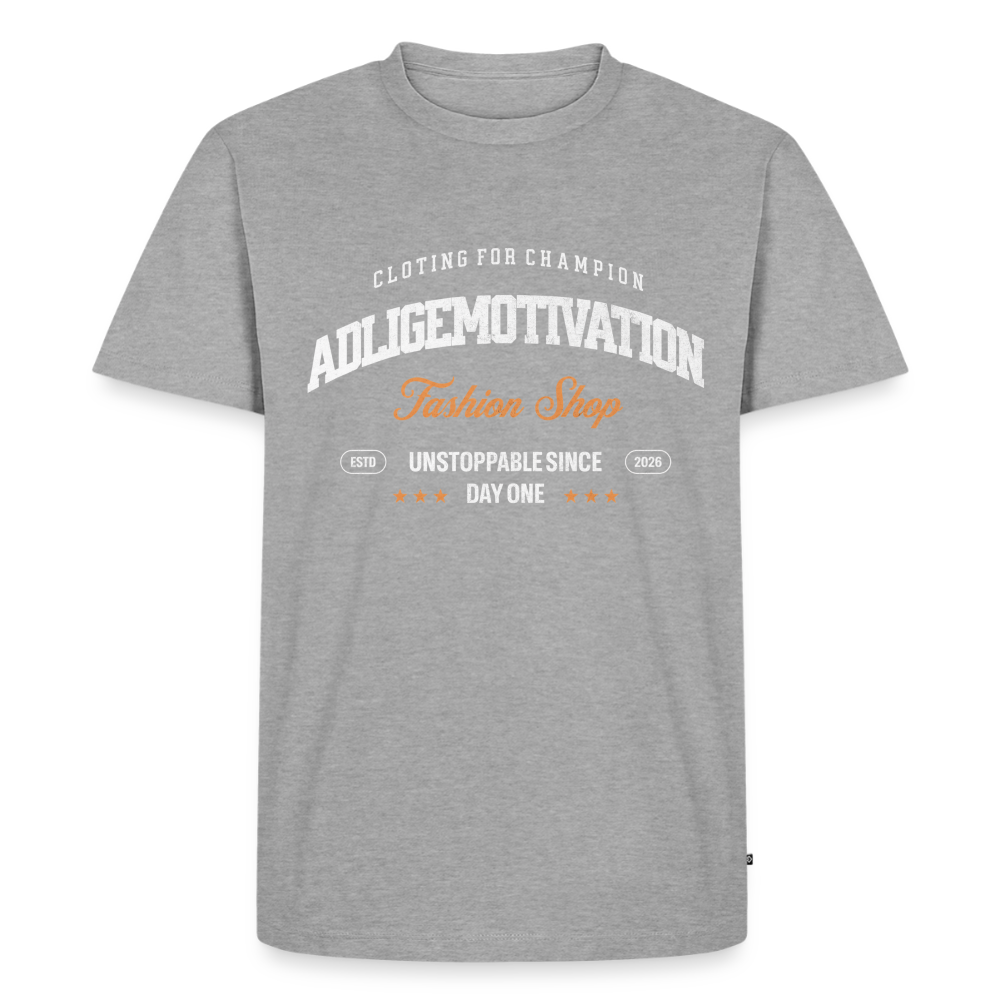 CLOTING FOR CHAMPION Premium T-Shirt - heather grey