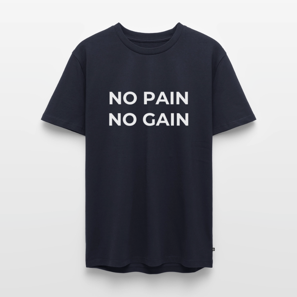 NO PAIN NO GAIN T-Shirt - navy