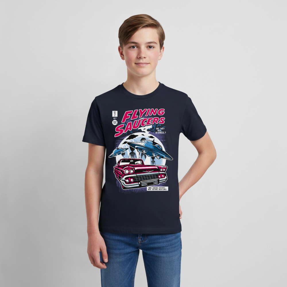 FLYING SAUCERS Premium Teenager T-Shirt - navy