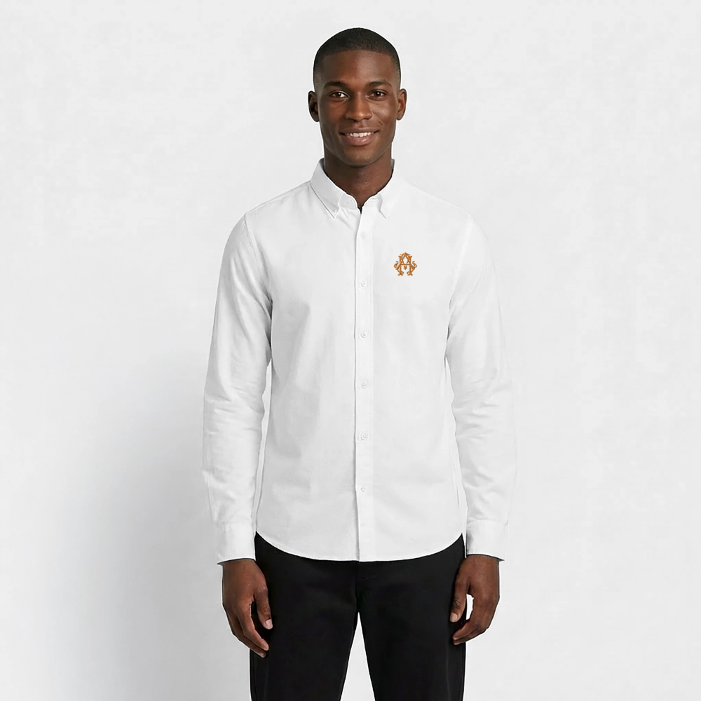adligemotivation Oxford Hemd - white